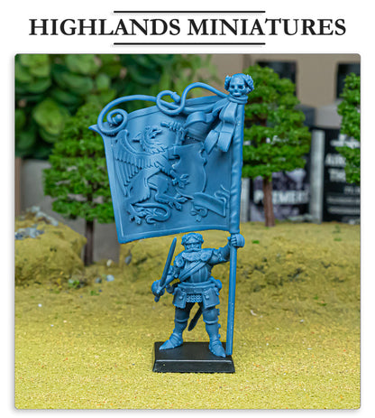 Sunland Battle Standard Bearer on Foot- Highlands Miniatures (1)