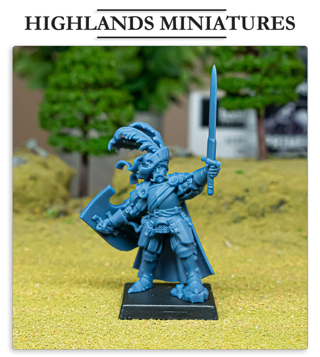 Sunland General on Foot - Highlands Miniatures (1)