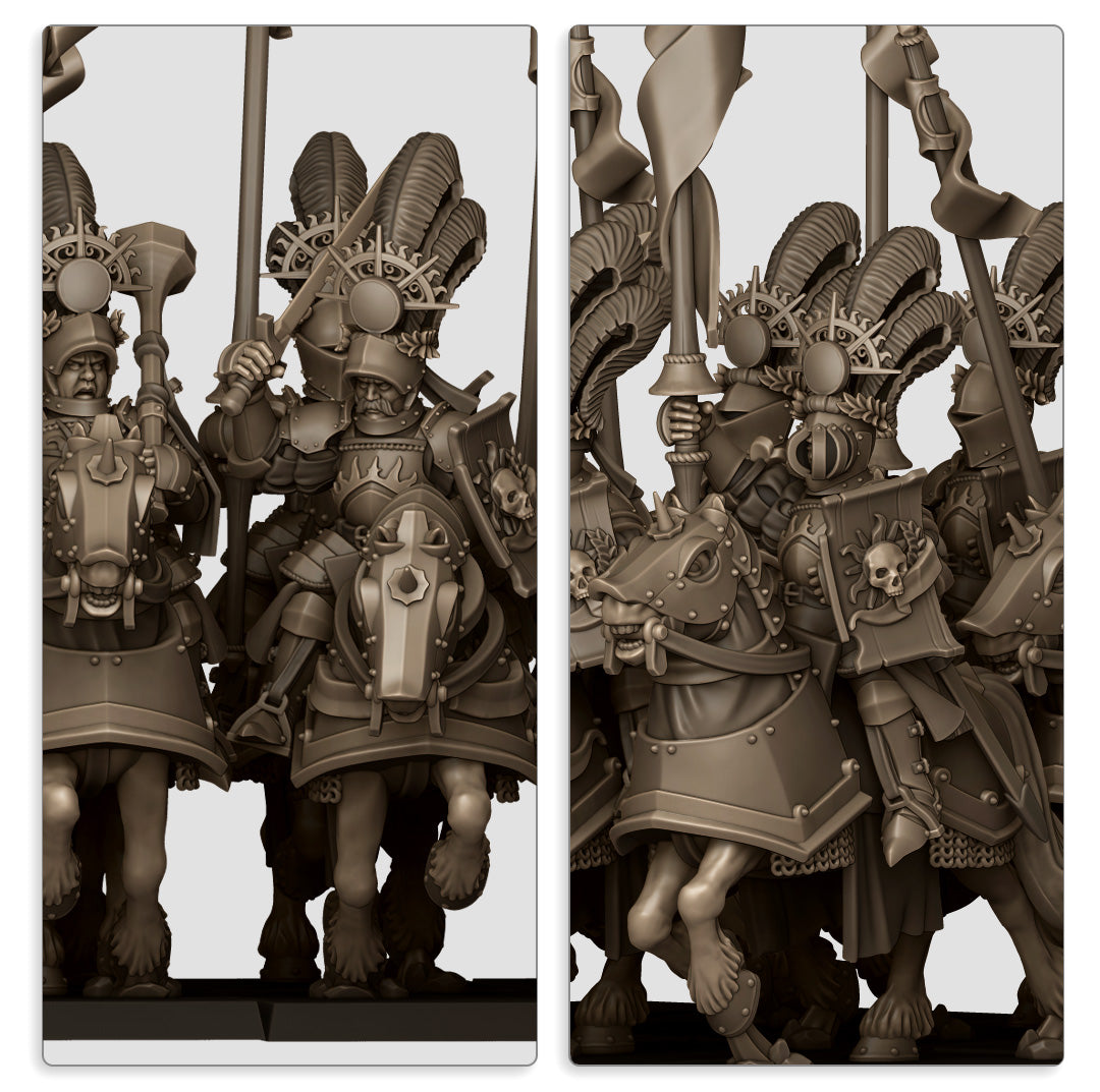 Sunland Golden Flames Knights - Highlands Miniatures (5)