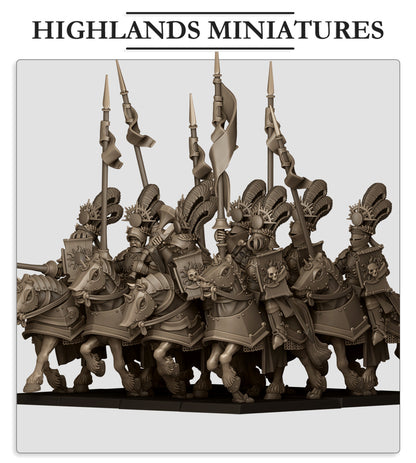Sunland Golden Flames Knights - Highlands Miniatures (5)