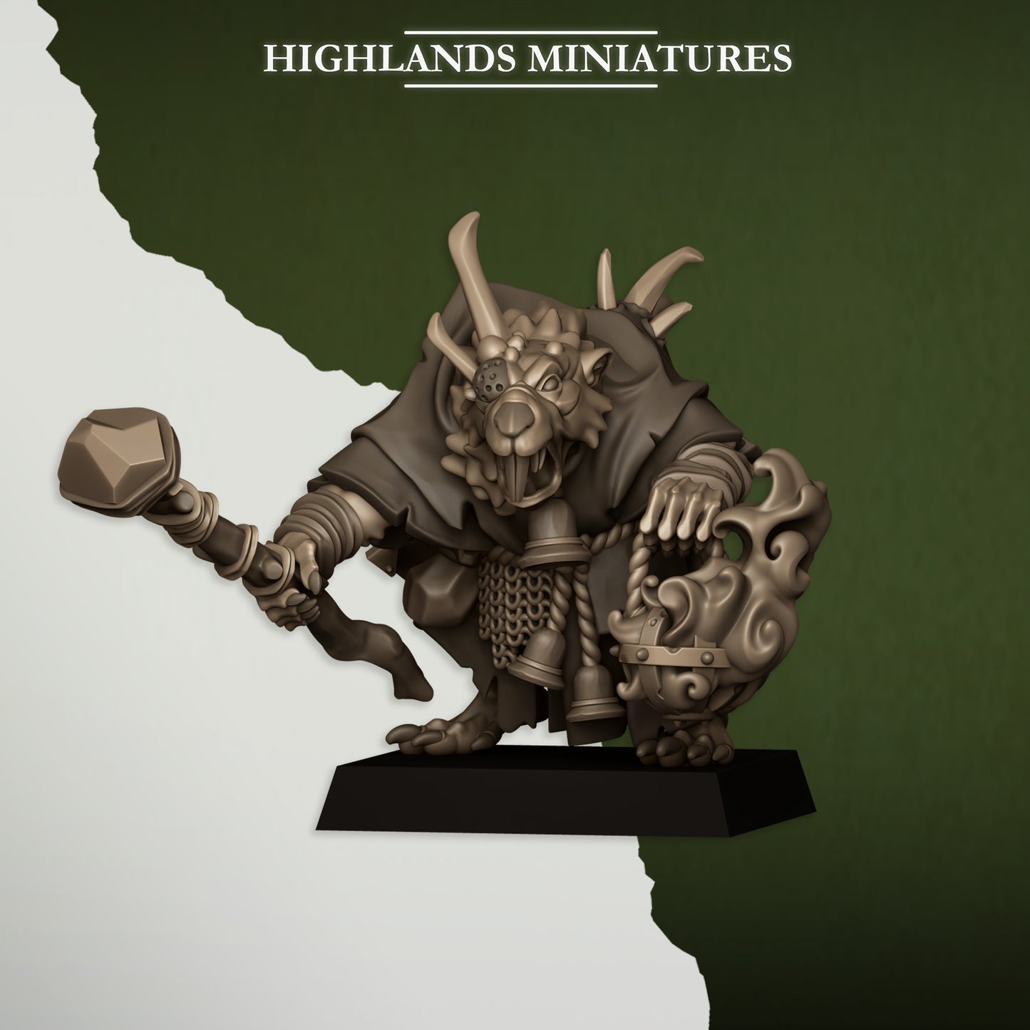 Vermin Pastor - Highlands Miniatures (1)