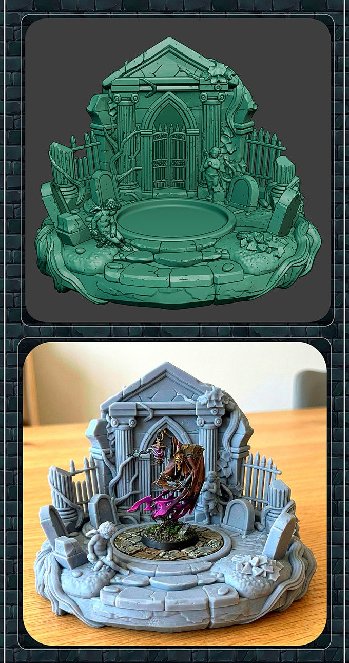 Universal Dioramas - Fantasy Scenic Base Diorama