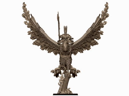 Aegean Elf Lord on Phoenix - Highlands Miniatures (1)