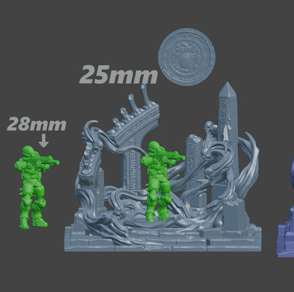 Universal Dioramas - Fantasy Scenic Base Diorama