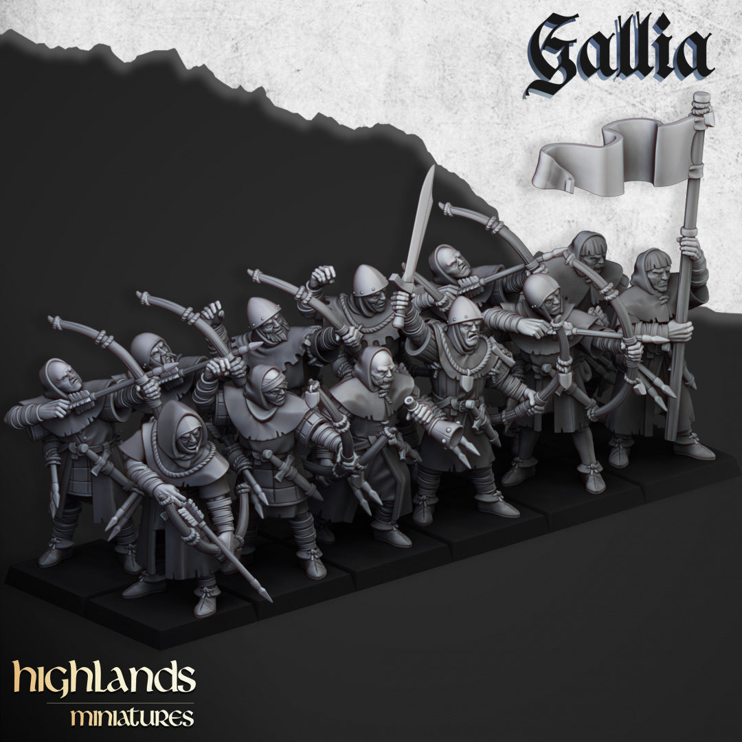 Gallia Archers - Highlands Miniatures (10)
