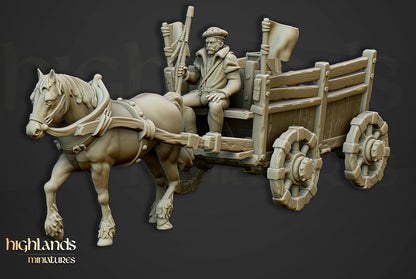 The Gold Wagon - Highlands Miniatures (1)