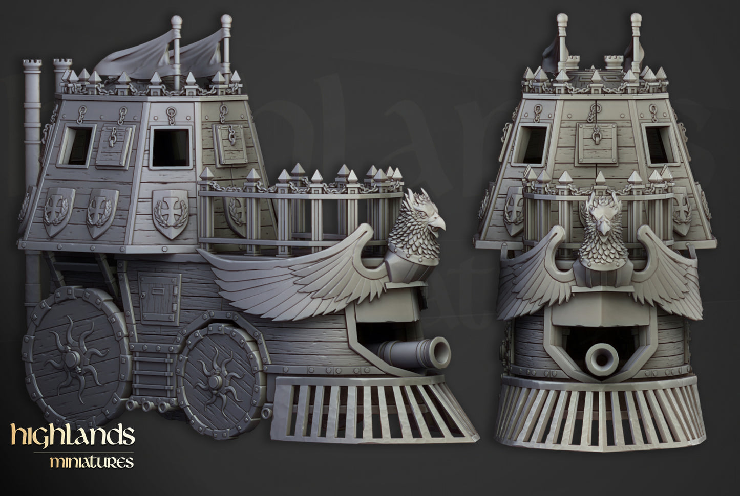 The Iron Opinicus - Highlands Miniatures (1)
