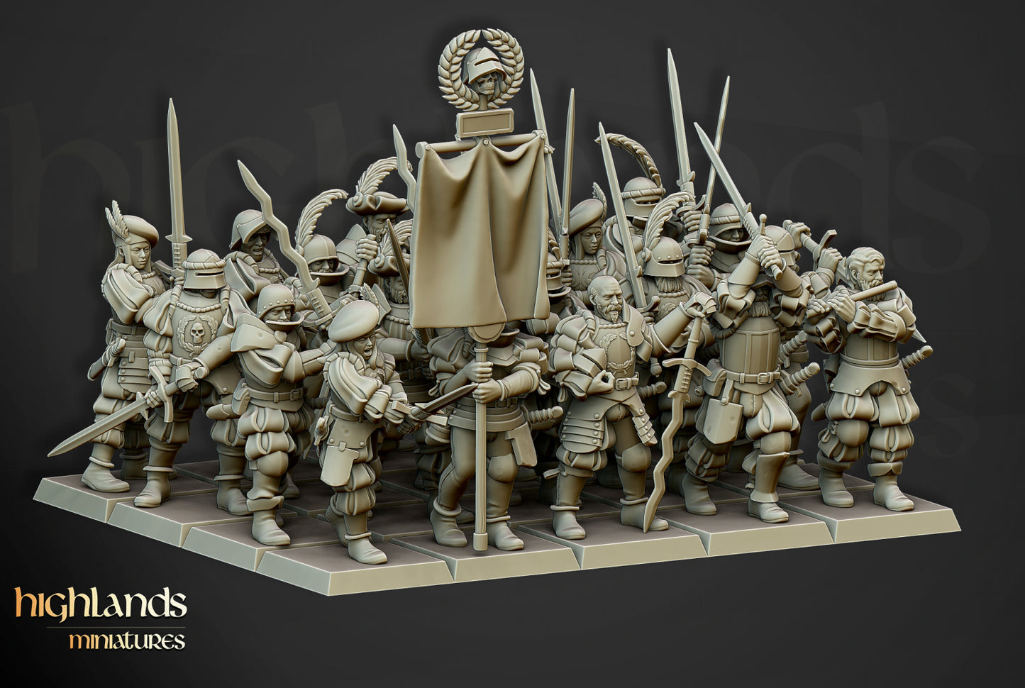 The Landsknechts of Soltau - Highlands Miniatures (10)