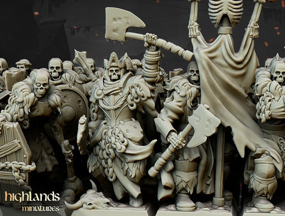 Undead Blackwatch Core Unit - Highlands Miniatures (10)