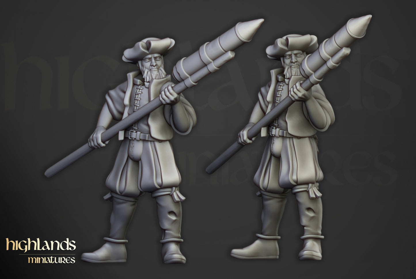 Rocket Launcher - Highlands Miniatures (1)