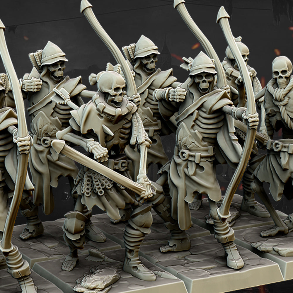 Undead Archers - Highlands Miniatures (10)