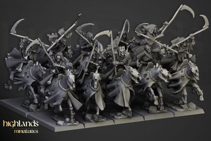 Spectral Cavalry Unit - Highlands Miniatures (5)