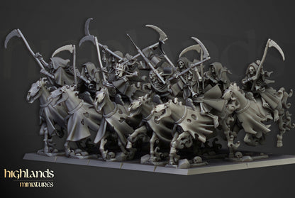 Spectral Cavalry Unit - Highlands Miniatures (5)