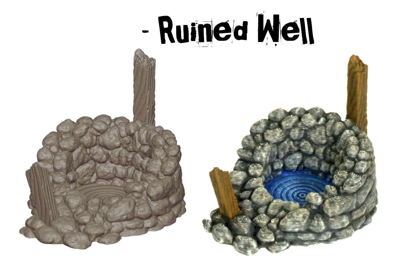 Ruined Village - Fantasy Medieval