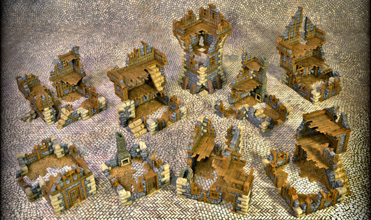 Ruined Village - Fantasy Medieval