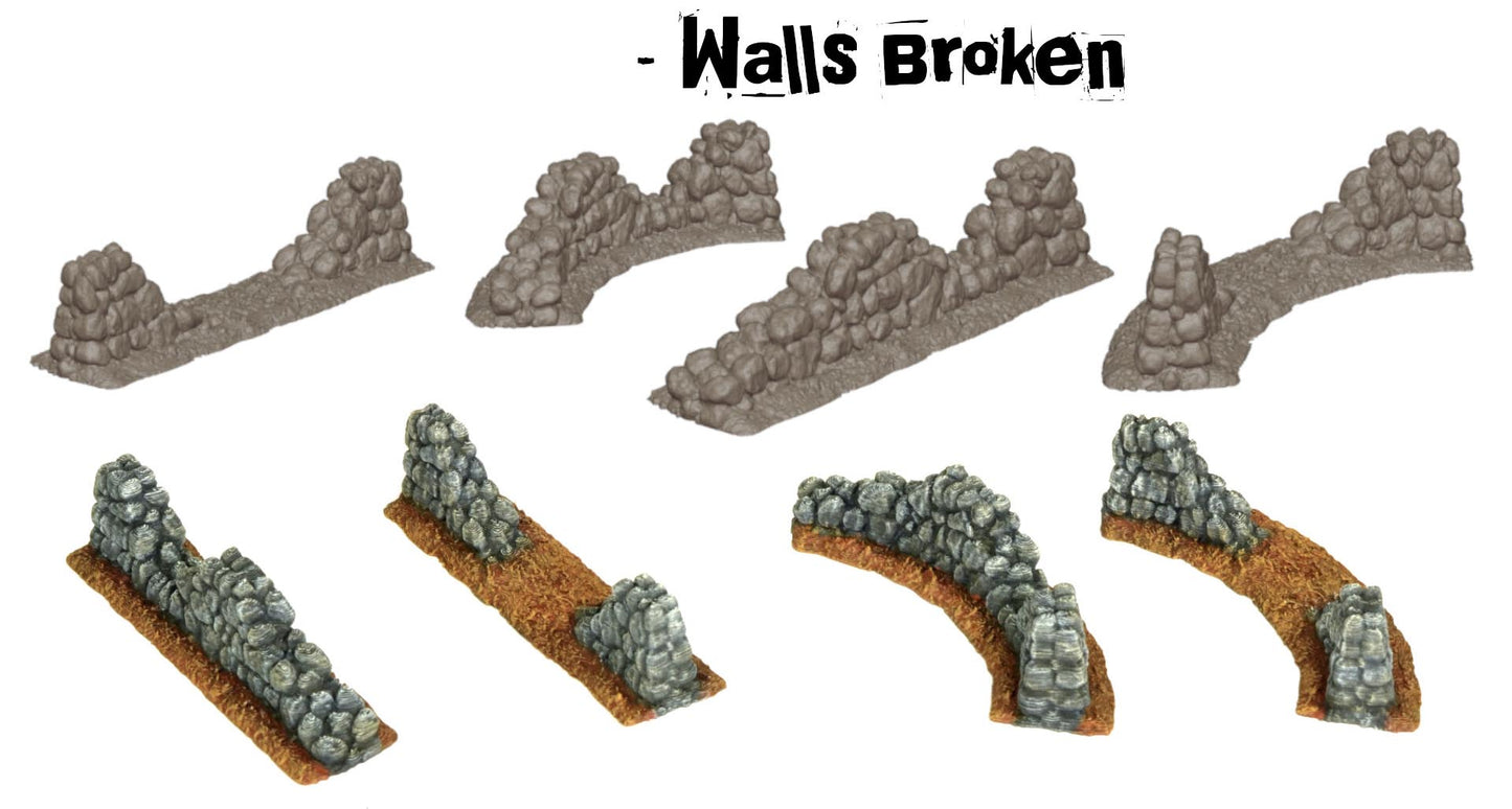 Ruined Village - Fantasy Medieval