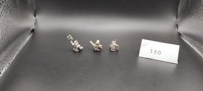 (3) Astra Militarum Imperial Guard Tank Commanders METAL OOP Warhammer 40k -1291-