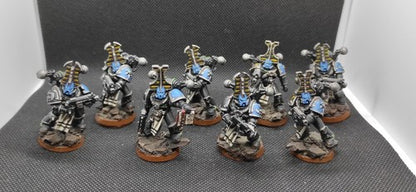 (8) Thousand Sons Tzeentch Pro-Painted LP Thousand Sons Chaos Space Marines Warhammer 40k -2209-