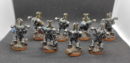 (8) Thousand Sons Tzeentch Pro-Painted LP Thousand Sons Chaos Space Marines Warhammer 40k -2209-