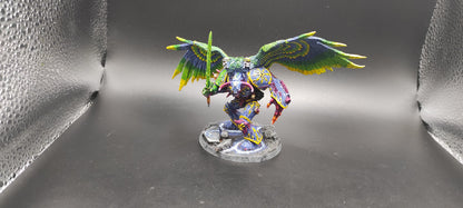 (1) Daemon Prince OOP METAL Pro-Painted Chaos Space Marines Warhammer 40k -2218-