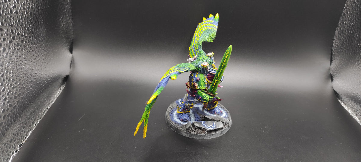 (1) Daemon Prince OOP METAL Pro-Painted Chaos Space Marines Warhammer 40k -2218-