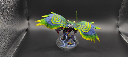 (1) Daemon Prince OOP METAL Pro-Painted Chaos Space Marines Warhammer 40k -2218-