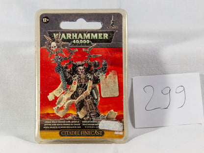 (1) Chaos Space Marines Dark Apostle Finecast NEW OOP Warhammer 40k -1659-