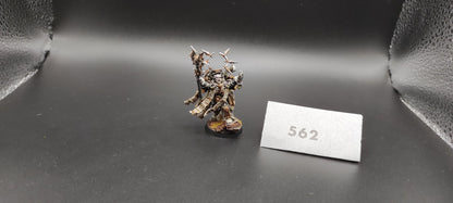 (1) Chaos Space Marines Dark Apostle Finecast Painted OOP Warhammer 40k -1290-