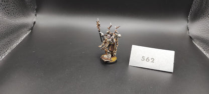 (1) Chaos Space Marines Dark Apostle Finecast Painted OOP Warhammer 40k -1290-