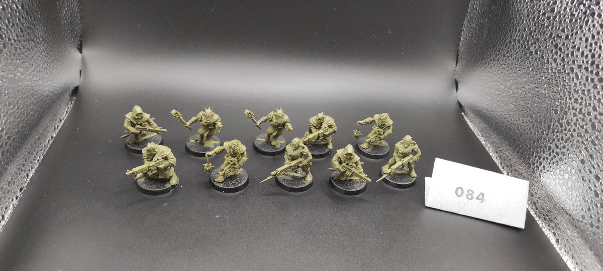 (10) Death Guard Cultists Death Guard Chaos Space Marines Warhammer 40k -2224-