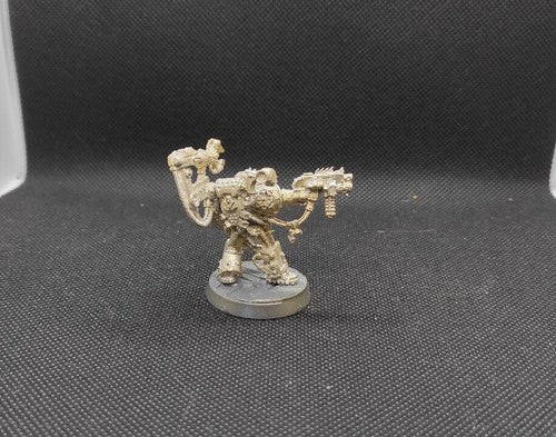 (1) Chaos Space Marines Iron Warriors Warsmith Lord Champion Metal Warhammer 40k -1369-