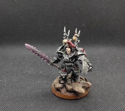 (1) Terminator Lord Sorcerer Pro-Painted LP Chaos Space Marines Warhammer 40k -2205-