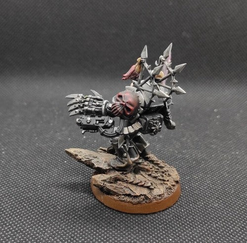 (1) Terminator Lord Sorcerer Pro-Painted LP Chaos Space Marines Warhammer 40k -2205-