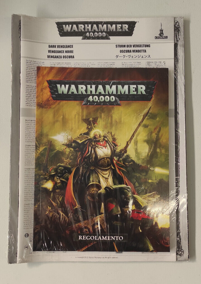 Dark Vengeance NEW Rules ITA Sealed Chaos Space Marines Warhammer 40k -2215-
