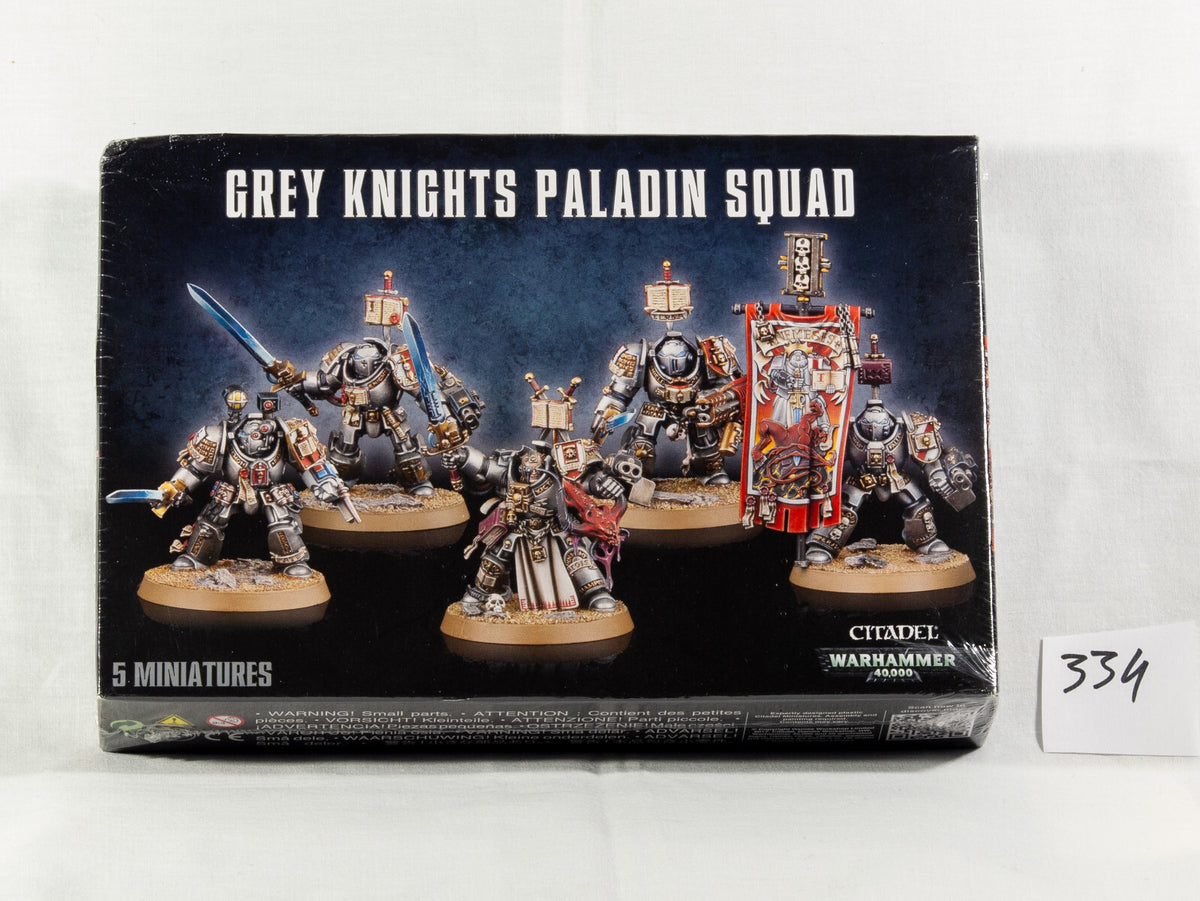 (5) Like NEW Grey Knights Paladin Squad Warhammer 40k -2000-