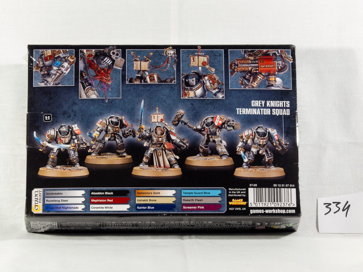 (5) Like NEW Grey Knights Paladin Squad Warhammer 40k -2000-