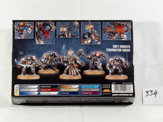 (5) Like NEW Grey Knights Paladin Squad Warhammer 40k -2000-
