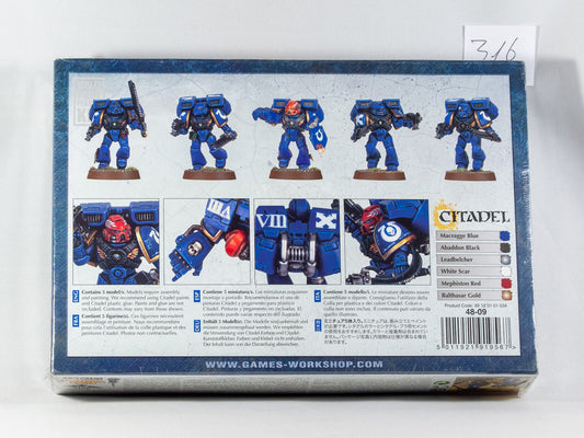 (5) Like NEW Space Marine Assault Squad Warhammer 40k -1994-