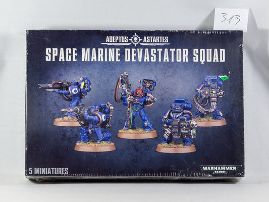 (5) Like NEW Space Marine Devastator Squad Warhammer 40k -1993-