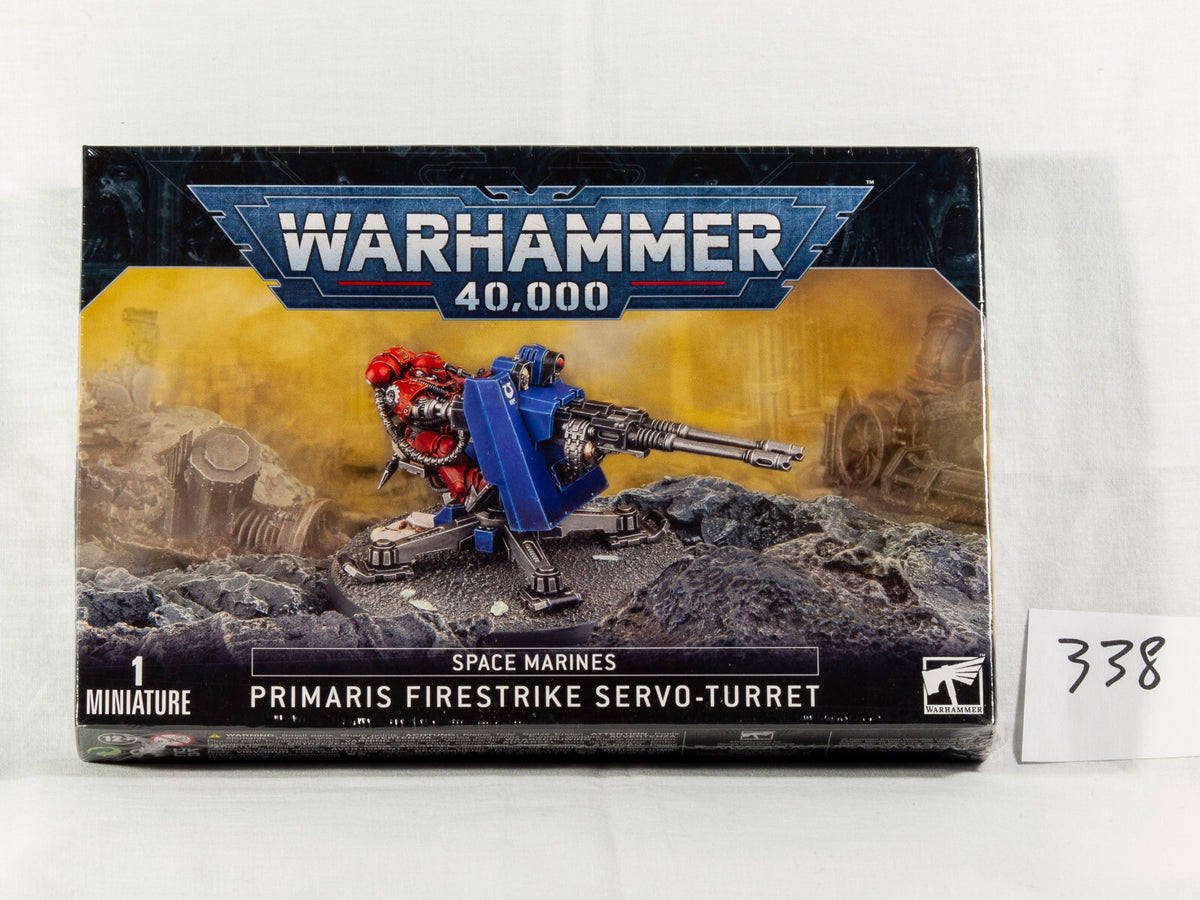 (1) Like NEW Space Marine Primaris Firestrike Servo-Turret Warhammer 40k -2001-