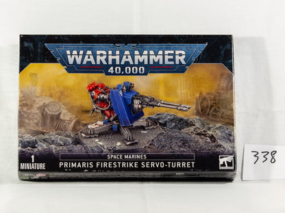 (1) Like NEW Space Marine Primaris Firestrike Servo-Turret Warhammer 40k -2001-