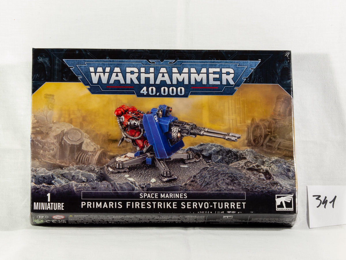 (1) Like NEW Space Marine Primaris Firestrike Servo-Turret Warhammer 40k -2002-