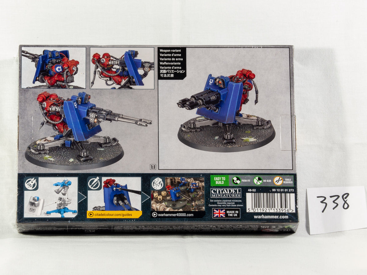 (1) Like NEW Space Marine Primaris Firestrike Servo-Turret Warhammer 40k -2001-