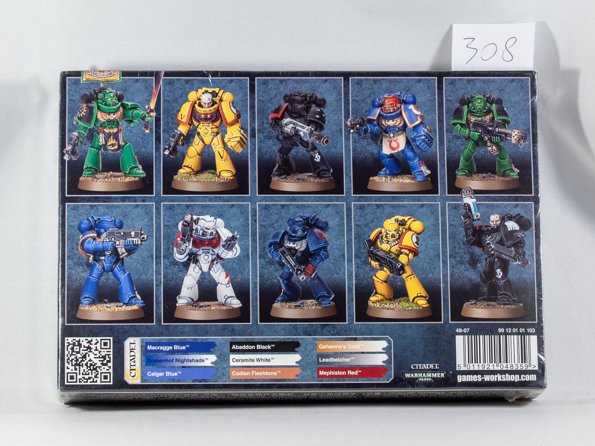 (10) Like NEW Space Marine Tactical Squad Warhammer 40k -1989-