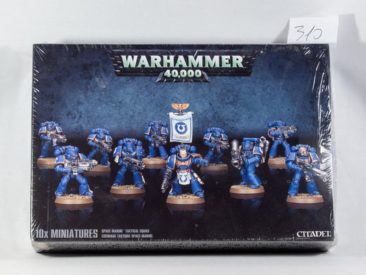 (10) Like NEW Space Marine Tactical Squad Warhammer 40k -1990-