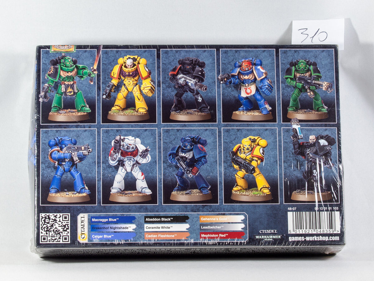 (10) Like NEW Space Marine Tactical Squad Warhammer 40k -1990-