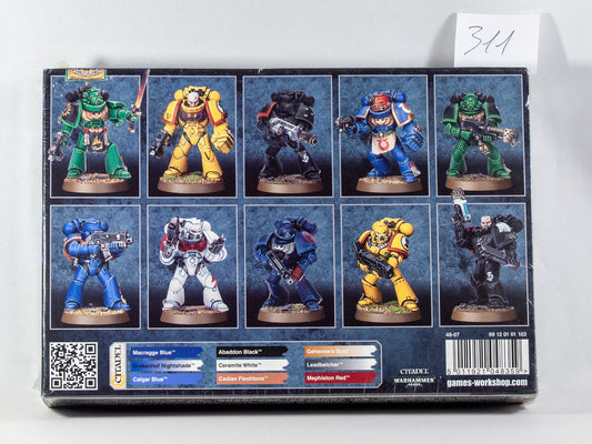 (10) Like NEW Space Marine Tactical Squad Warhammer 40k -1991-