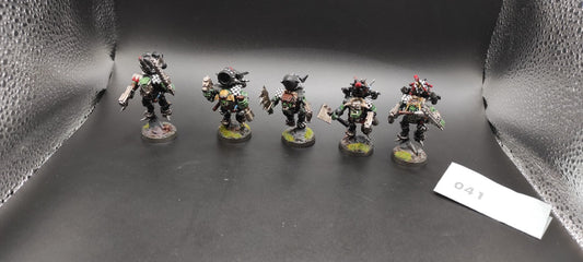 (5) Stormboyz Painted Orks Warhammer 40k -1660-
