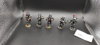 (5) Stormboyz Painted Orks Warhammer 40k -1662-