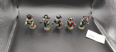 (5) Stormboyz Painted Orks Warhammer 40k -1662-